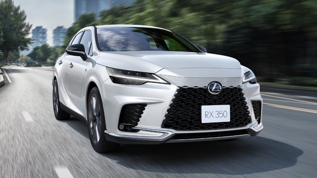 Оновлений Lexus RX 2027 проходить випробування на Нюрбургрингу