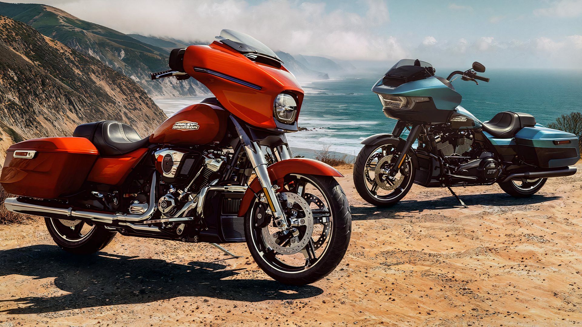 Harley-Davidson Road Glide і Street Glide 2026