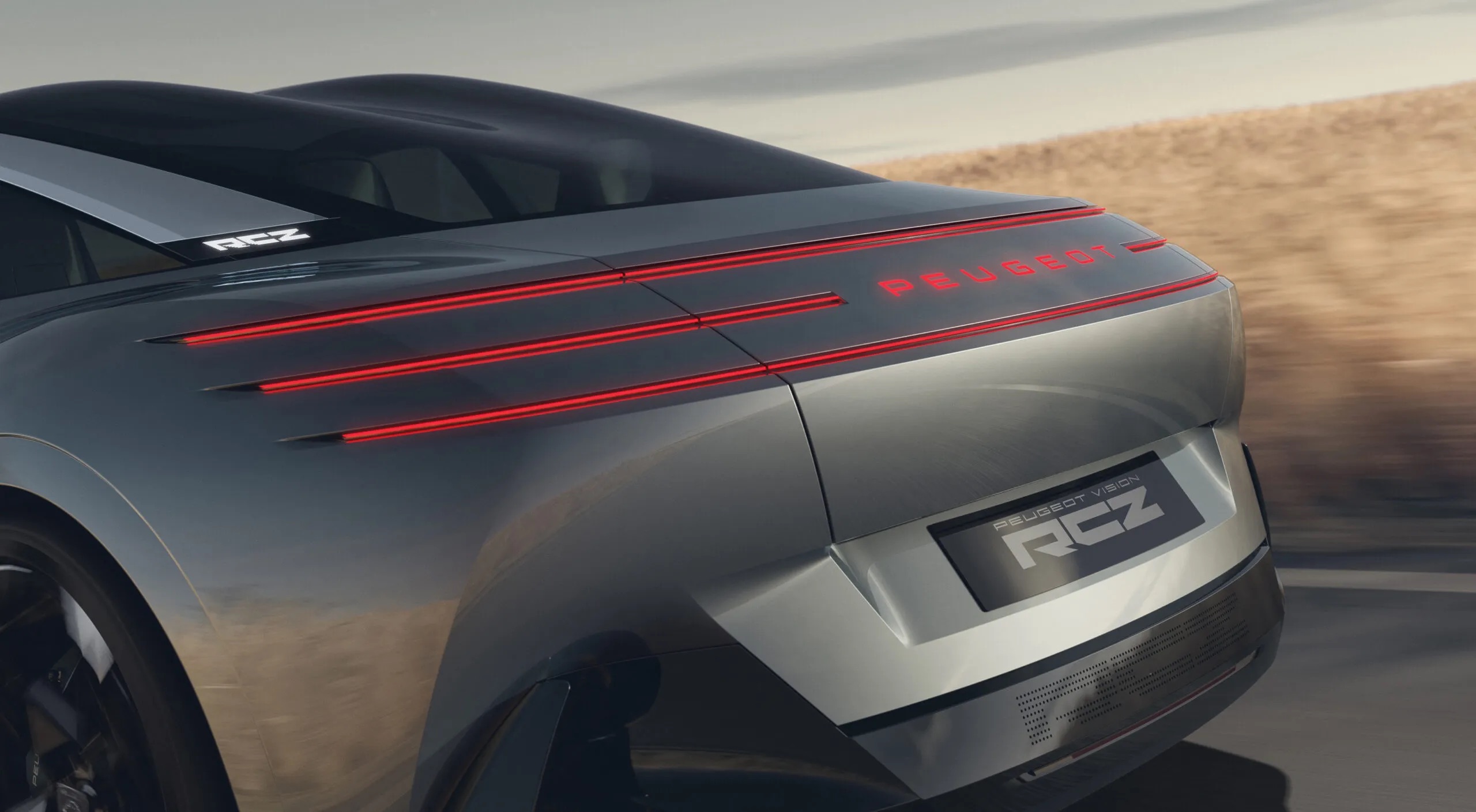 Електричне купе Peugeot RCZ Vision заряджається за 10 хвилин