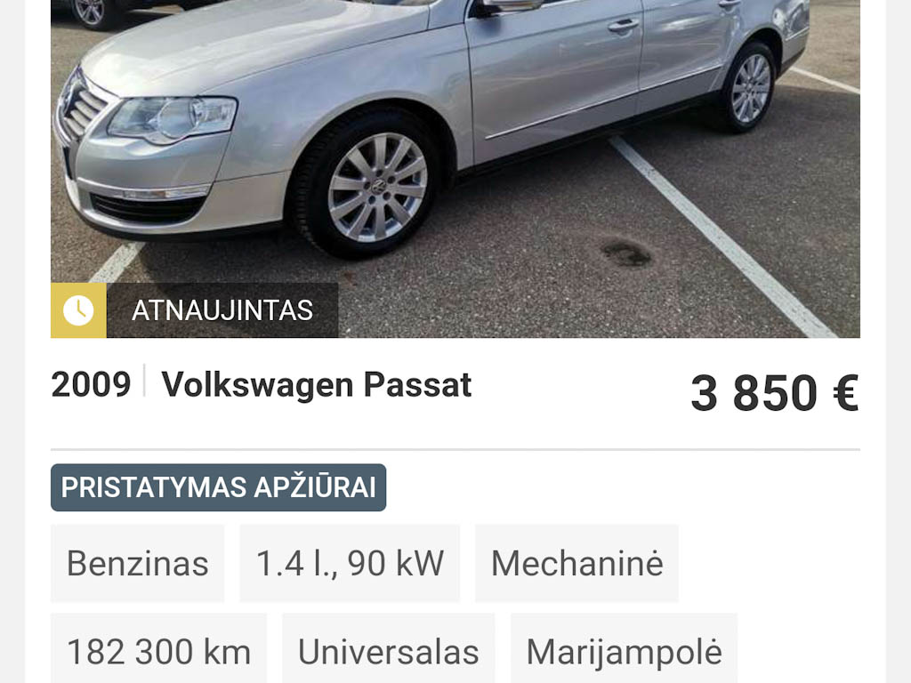 VW Passat B6 '2009