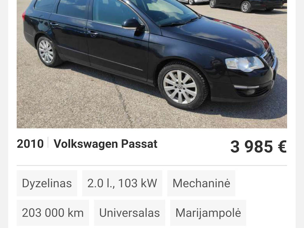 VW Passat B6 '2010