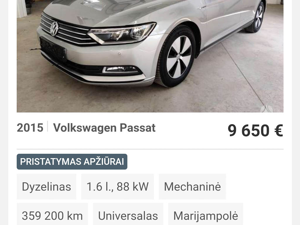 VW Passat B8 '2015